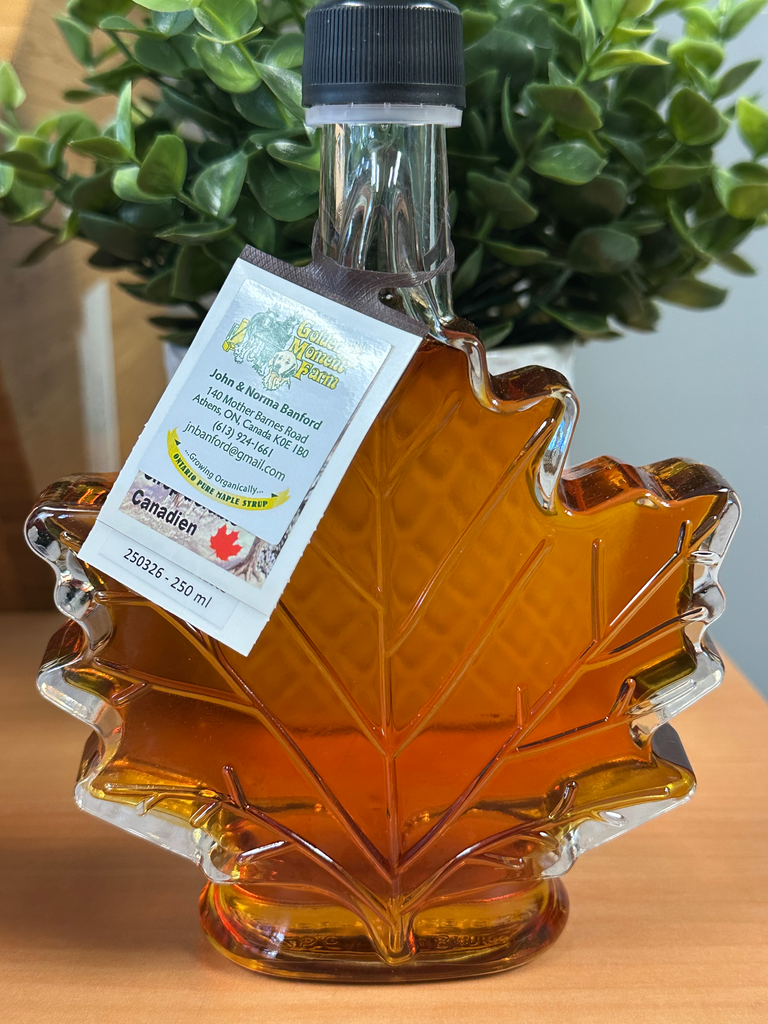 Maple Syrup 50ml Maple Leaf (Golden Moment Farm)