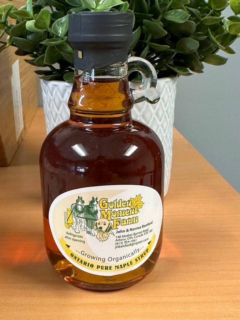 Maple Syrup 250ml Folia Glass (Golden Moment Farm)