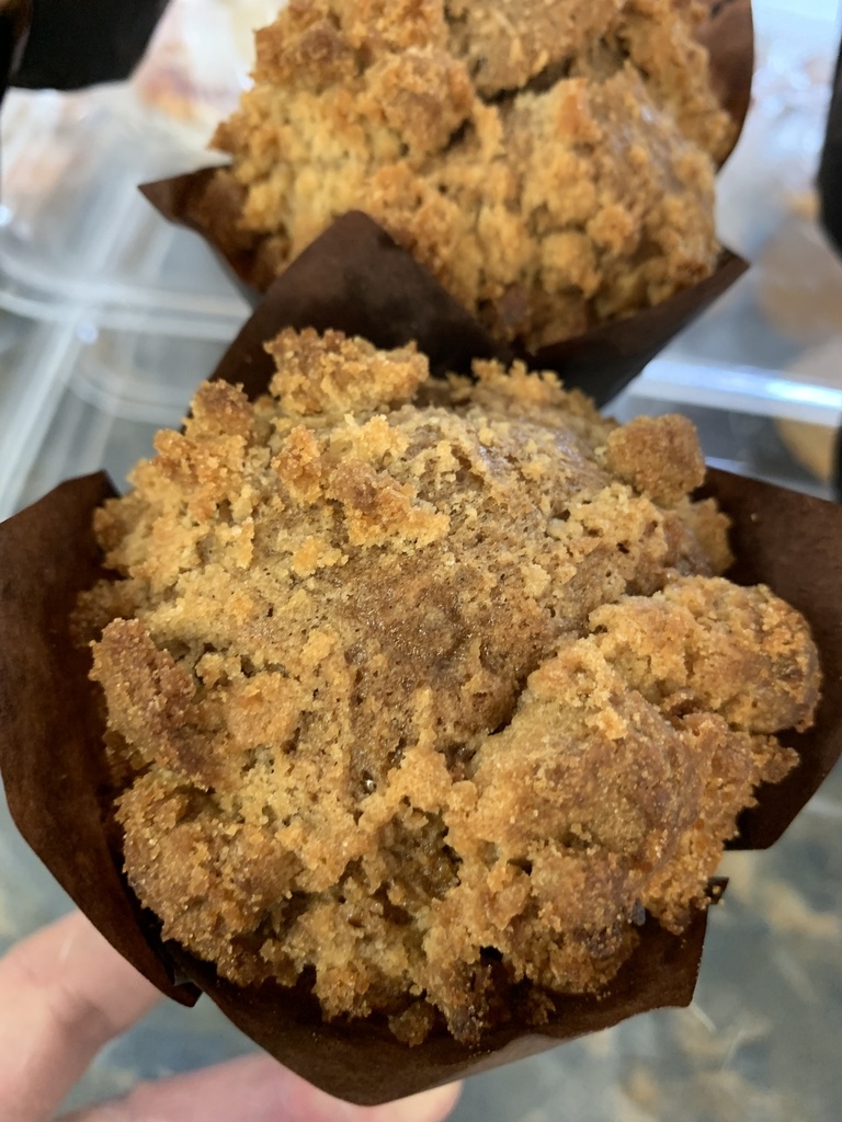 Caramel Coffee Swirl Muffin