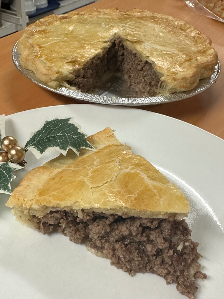 Tourtière Slice