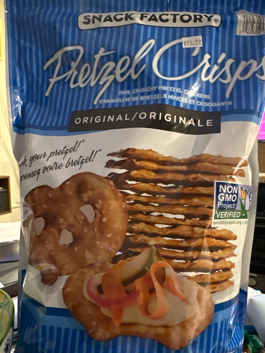 Snack Factory Pretzel Crisps 737g (Original) 