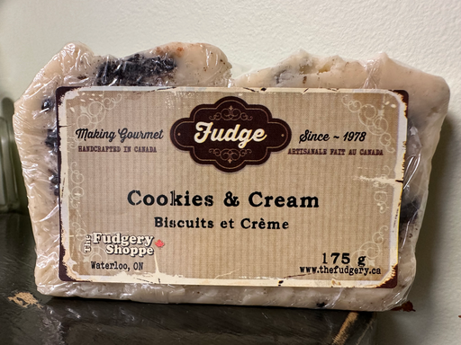 Cookies & Cream (Fudgery Shoppe)