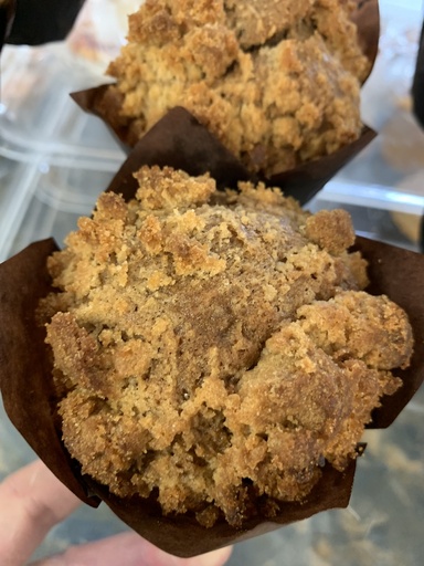 Caramel Coffee Swirl Muffin